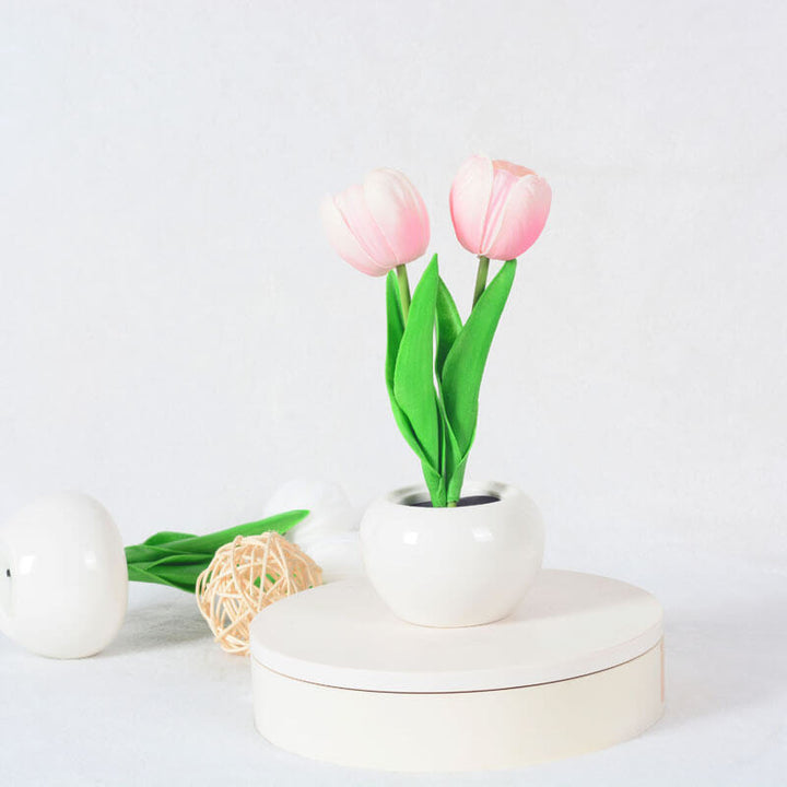 Kalsten | Modern Creative Simulation Tulip Peony LED Night Light Table Lamp