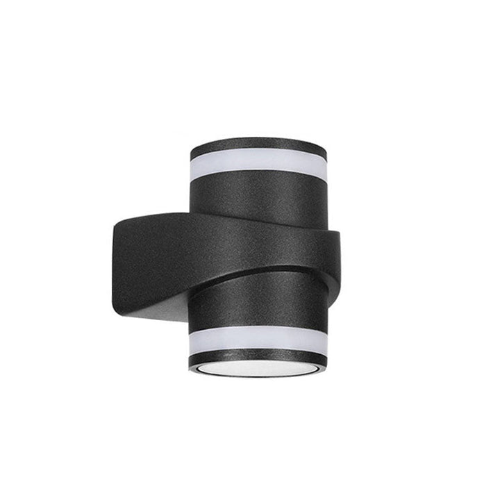 Modern Cylindrical Die-Cast Aluminum LED Waterproof Outdoor Garden Wall Light | Kalsten