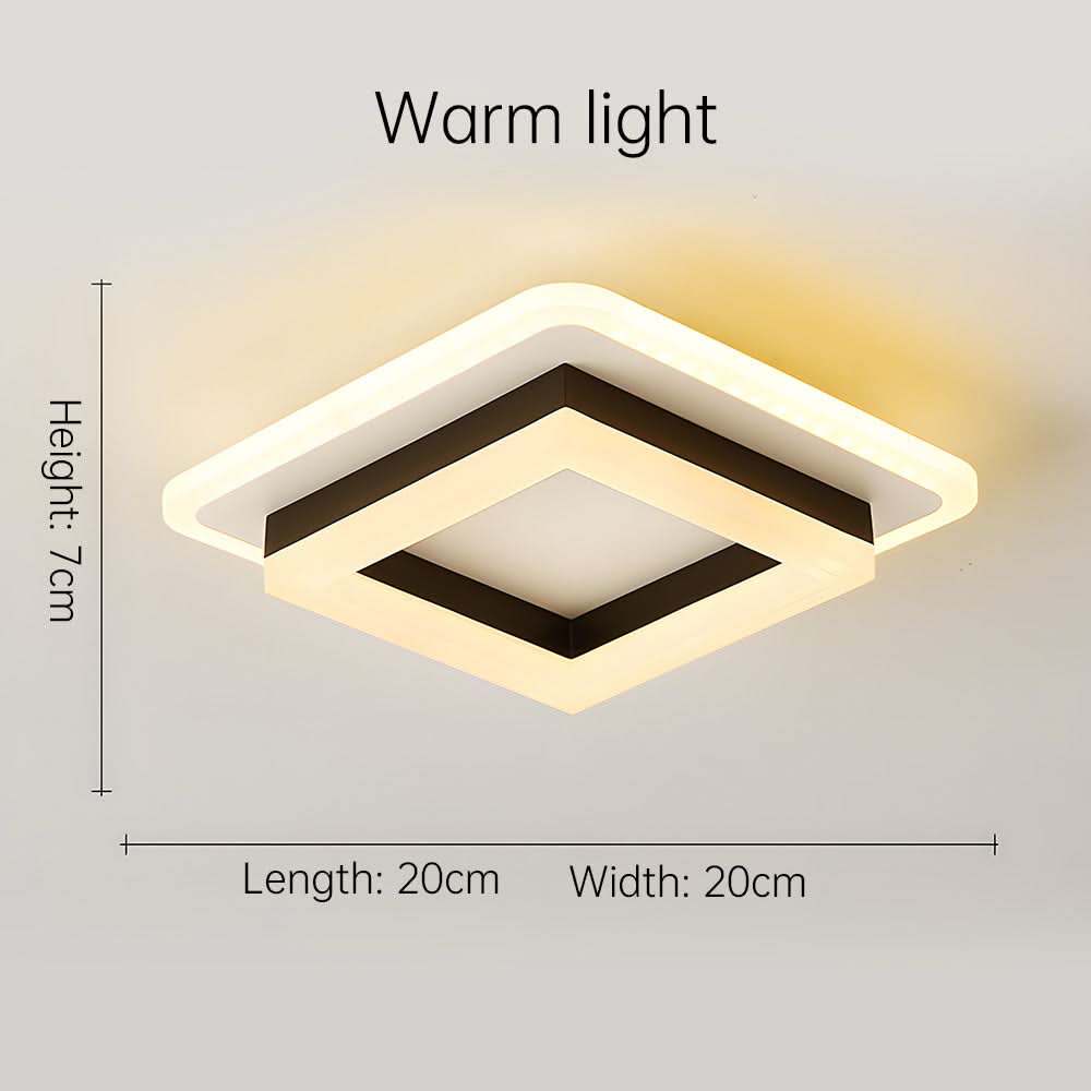 Kalsten | Square LED Ceiling Light for Modern Interiors