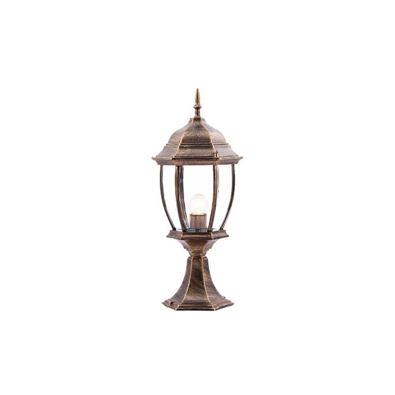 Outdoor Solar Waterproof Aluminum Glass 1-Light Lawn Landscape Light | Kalsten