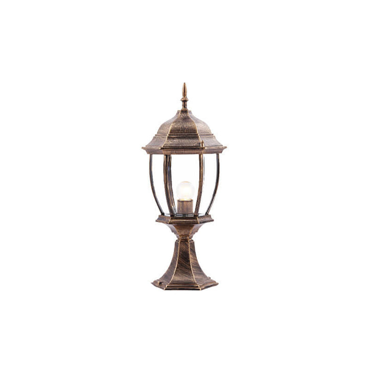 Outdoor Solar Waterproof Aluminum Glass 1-Light Lawn Landscape Light | Kalsten