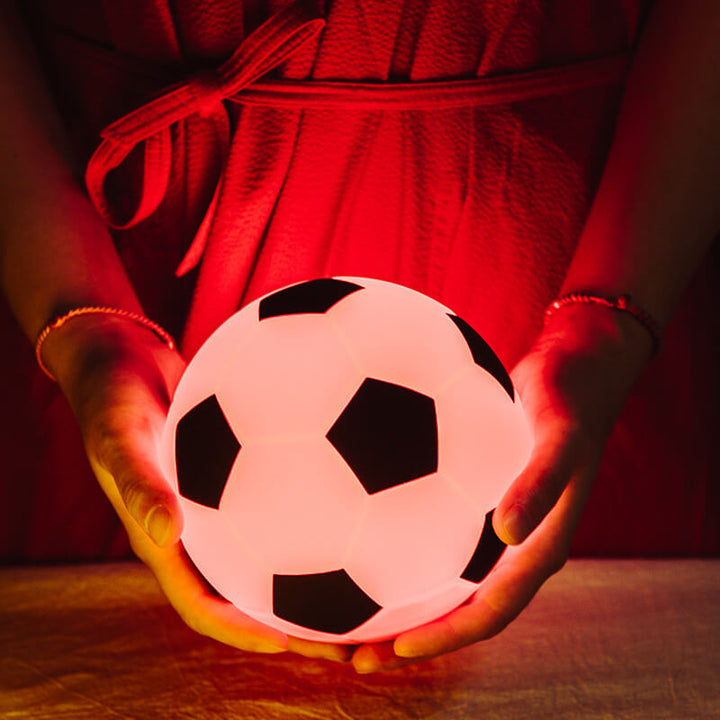 Creative Soccer Silicone LED Night Light USB Charging Table Lamp | Kalsten