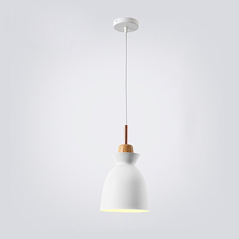 BowLift | AuroraLite Nordic Pendant Light | Metal Design | 1-Light | Modern Color Options