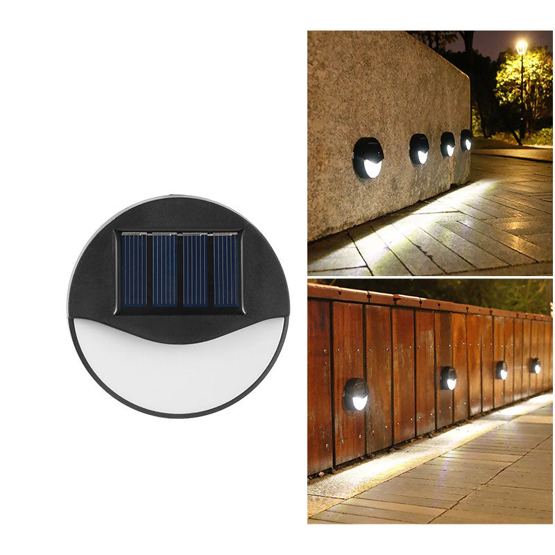 Outdoor Solar Round Square LED Waterproof Patio Step Light | Kalsten