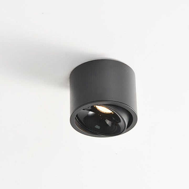 Flush Mount Ceiling Light Aluminum 3.7 in Small 12W Modern Hallway Bedroom Living Room LED Fixture | Kalsten