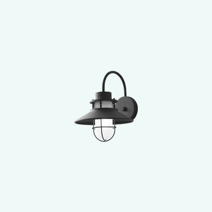 Outdoor Waterproof Iron Body 1-Light Outdoor Wall Sconce Lamp | Kalsten