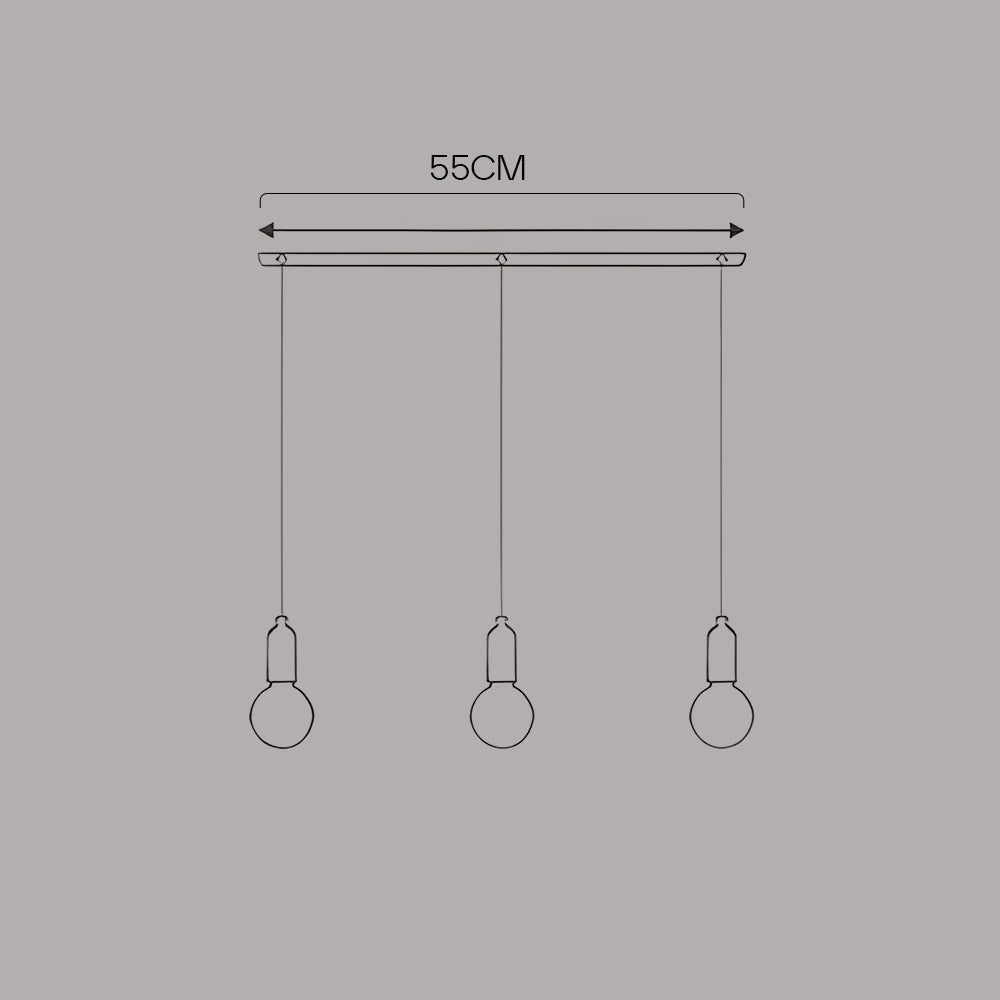 Modern LED Glass Pendant Lights For Living Room | Kalsten