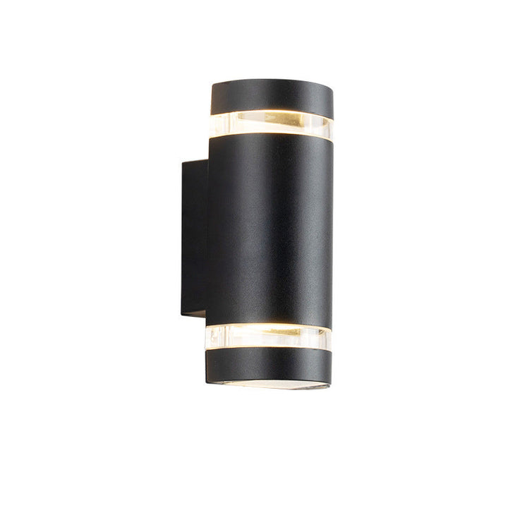 Contemporary Industrial Waterproof Aluminum Cylinder LED Up And Down Luminous Spotlight Wall Sconce Lamp For Outdoor Patio | Kalsten