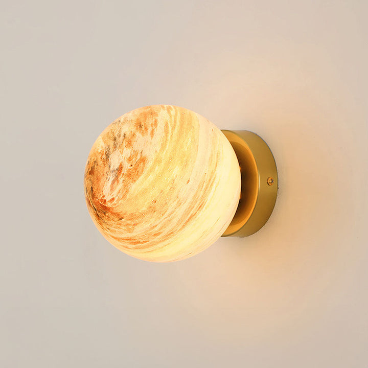 Modern Glass Globe Ceiling Light Kalsten