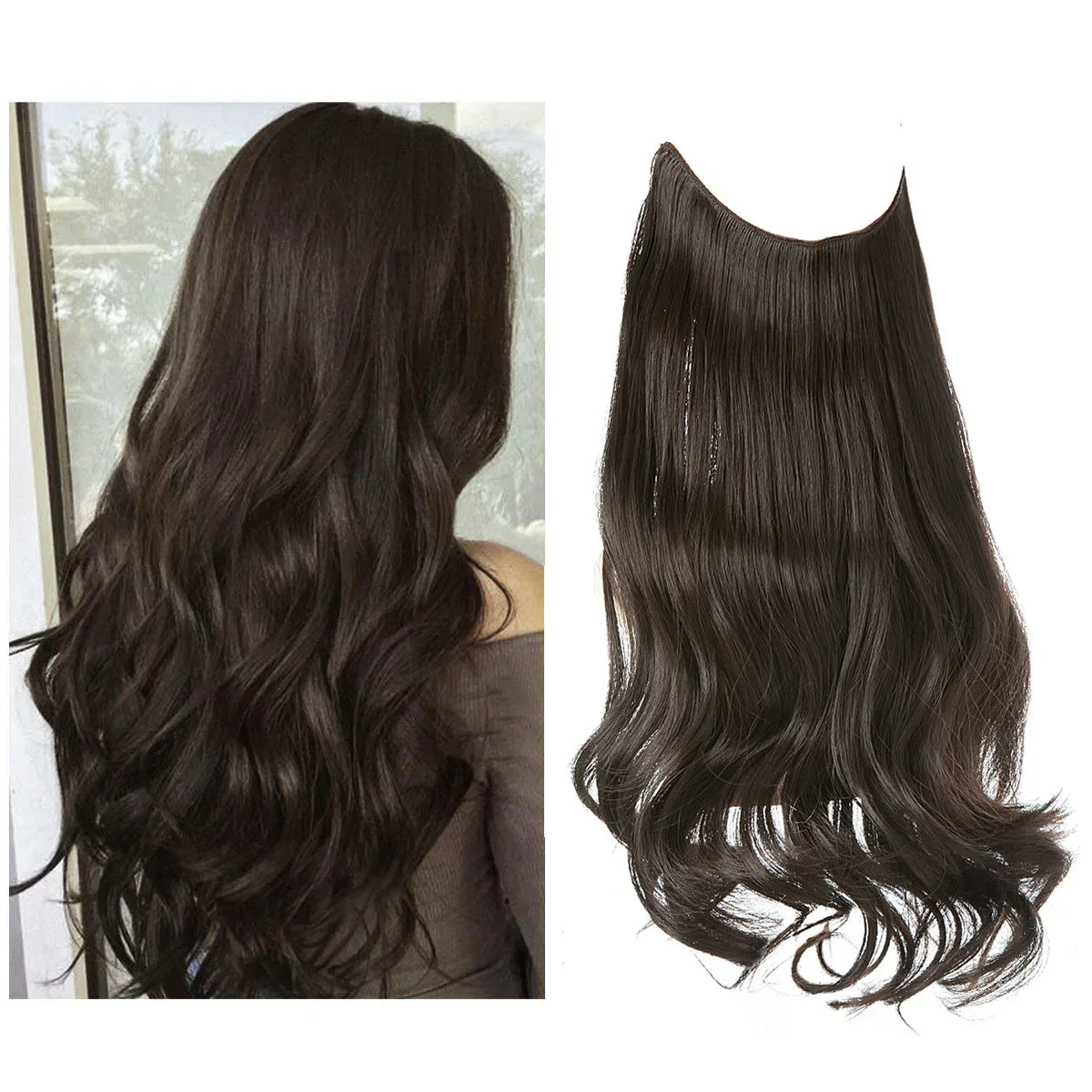 SecretHair | Premium Human Hair Extensions | 100% REMY Quality | Seamless Volume & Length | Natural Shine | Heat-Resistant & Durable