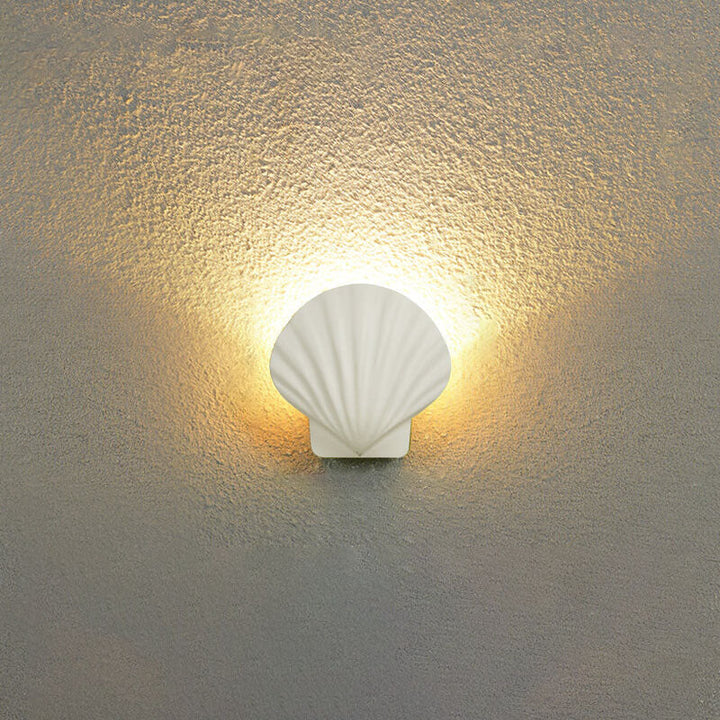 Outdoor Creative Shell Design Aluminum LED Waterproof Wall Sconce Lamp | Kalsten