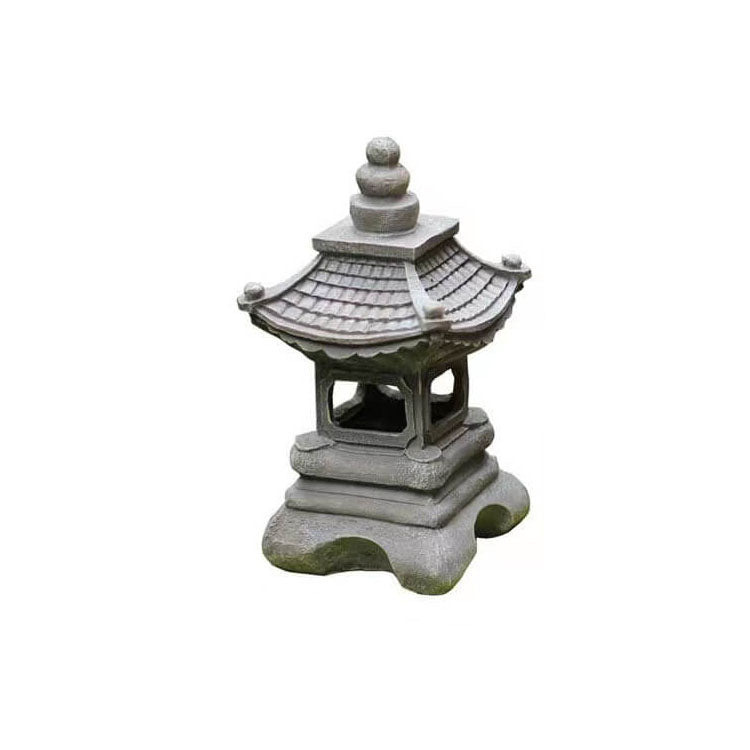 Retro Decorative Solar Tower Resin LED Outdoor Landscape Lighting | Kalsten