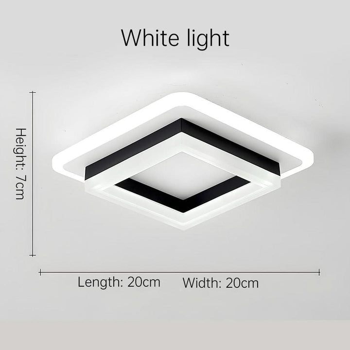Kalsten | Square LED Ceiling Light for Modern Interiors