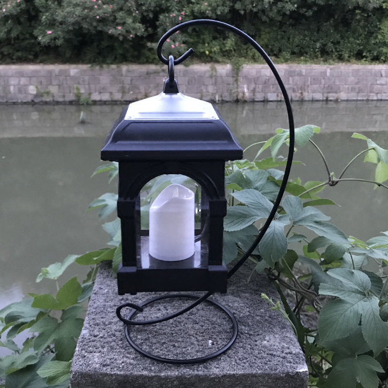 Traditional European Solar Waterproof House Cubic Plastic LED Landscape Lighting Outdoor Light For Garden | Kalsten