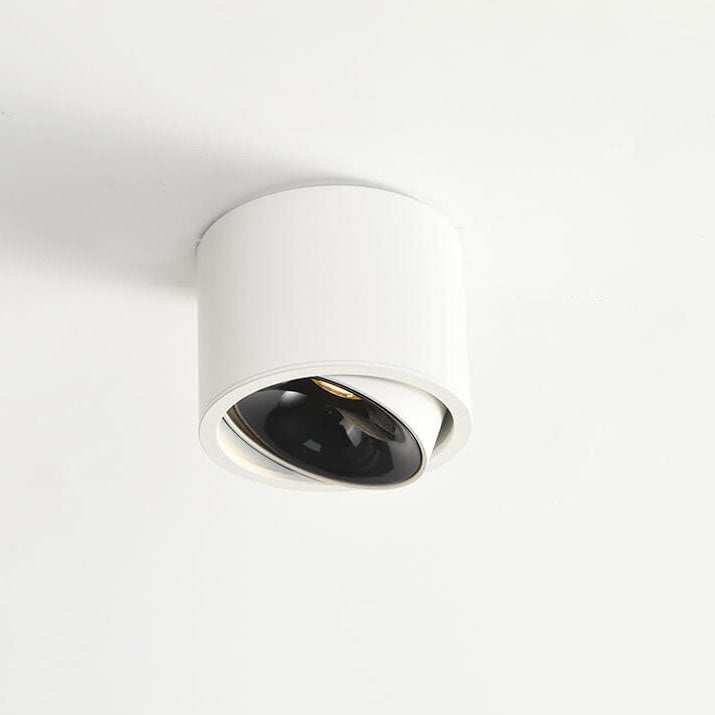 Flush Mount Ceiling Light Aluminum 3.7 in Small 12W Modern Hallway Bedroom Living Room LED Fixture | Kalsten