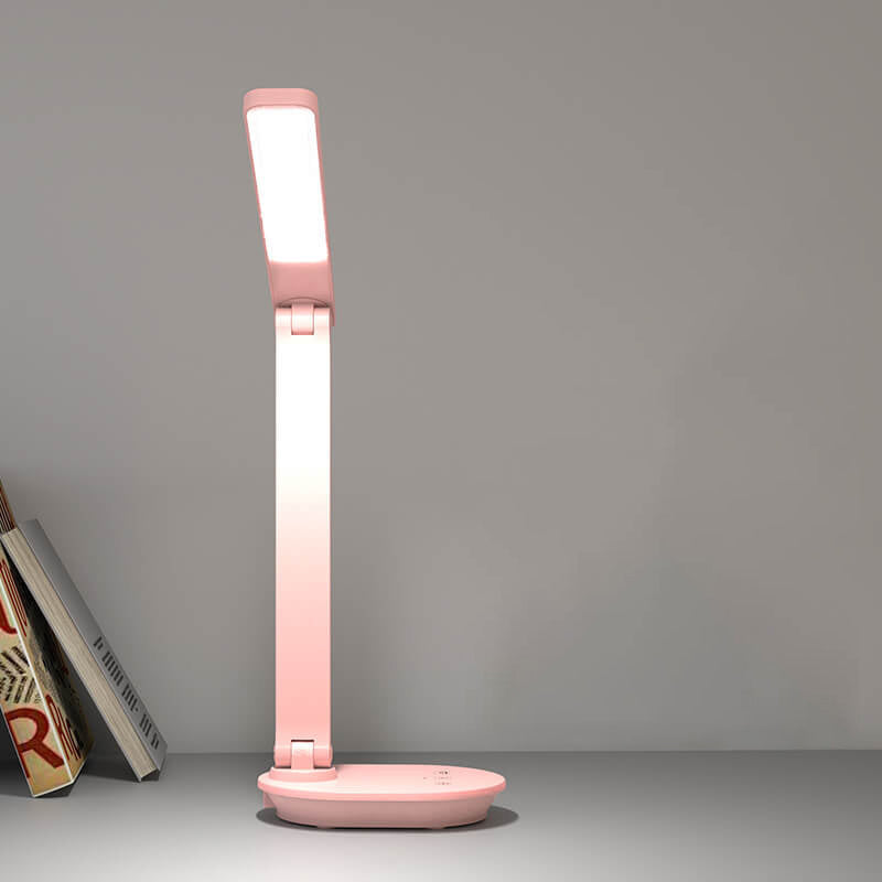 Modern double foldable eye care wireless rechargeable LED desk lamp | Kalsten