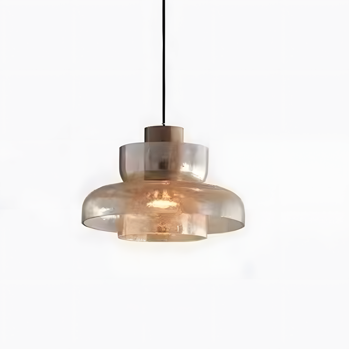 Modern Glass Double Head Pendant Light | Kalsten