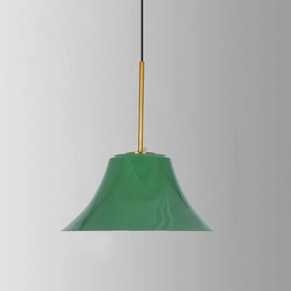 Skanto Skanto | RetroDome Industrial Vintage Pendant Lamp | Green Iron Dome Design | Single Light | Rustic Ceiling Lighting