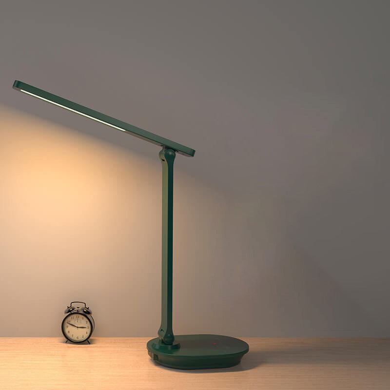 Modern double foldable eye care wireless rechargeable LED desk lamp | Kalsten