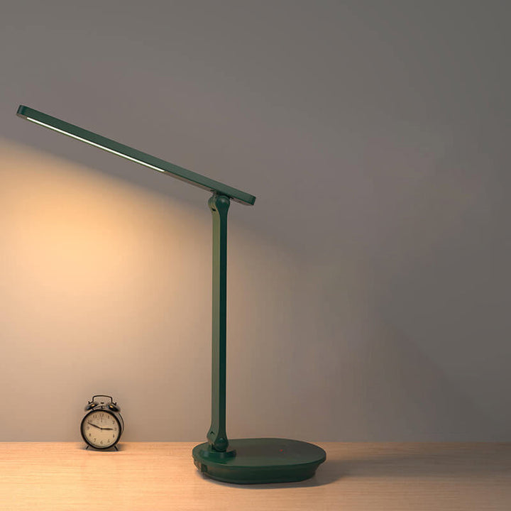 Modern Double Folding Eye Care Wireless Rechargeable LED Desk Lamp | Kalsten