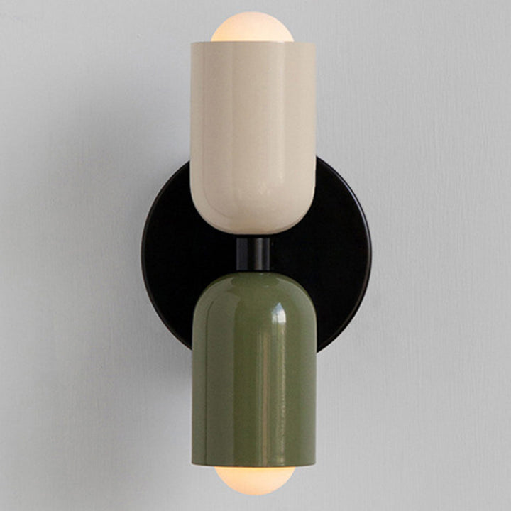 Kalsten | Modern Vintage Double-Headed Utility Room Wall Light - Stylish Illumination for Contemporary Spaces