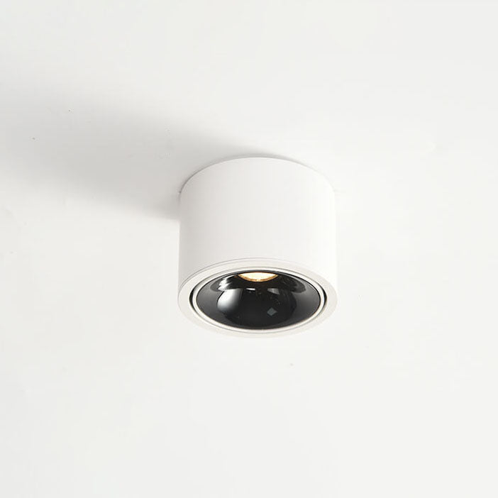Flush Mount Ceiling Light Aluminum 3.7 in Small 12W Modern Hallway Bedroom Living Room LED Fixture | Kalsten