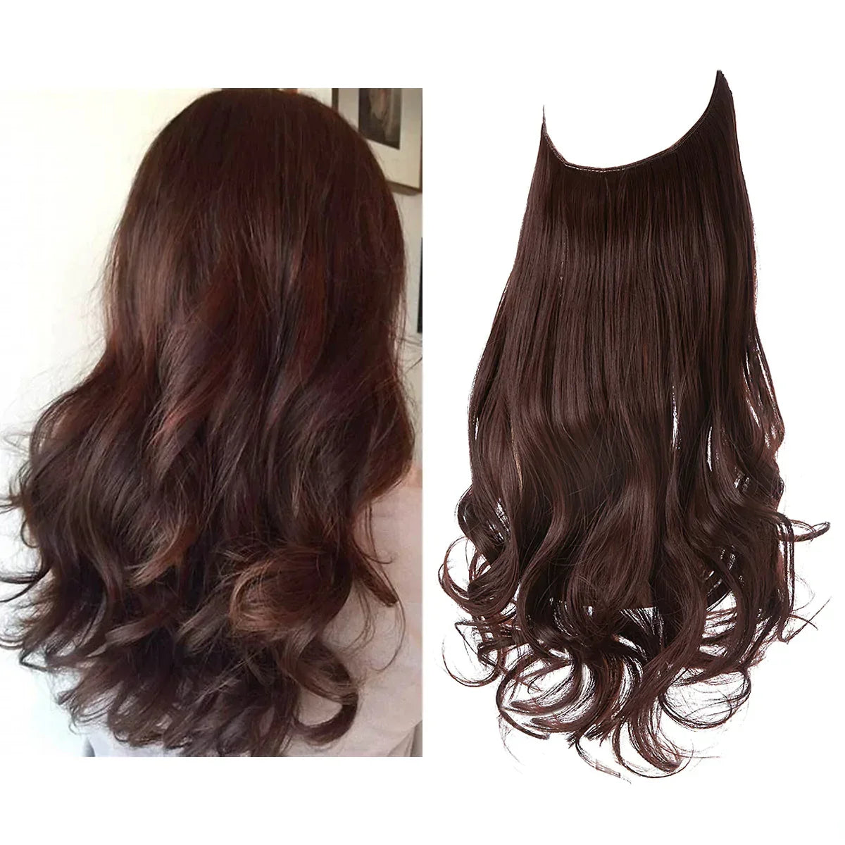 SecretHair | Premium Human Hair Extensions | 100% REMY Quality | Seamless Volume & Length | Natural Shine | Heat-Resistant & Durable