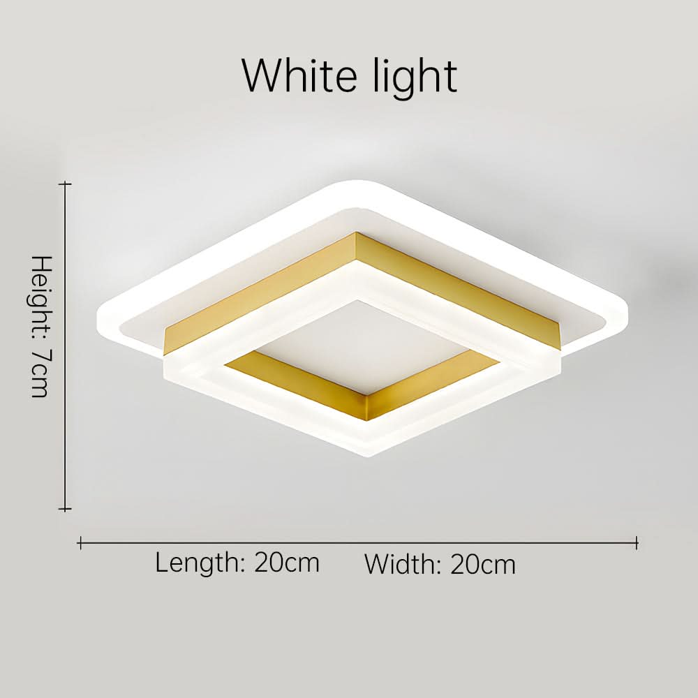 Square LED Ceiling Light for Modern Homes