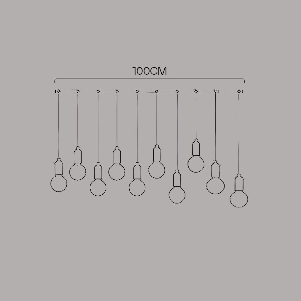 Modern LED Glass Pendant Lights For Living Room | Kalsten