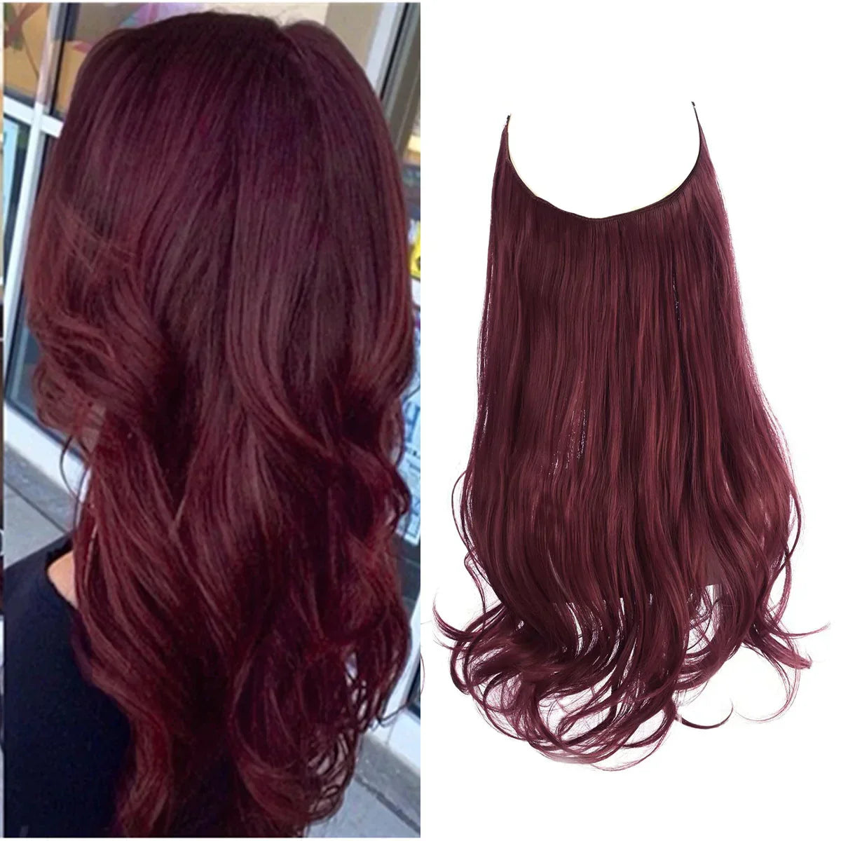 SecretHair | Premium Human Hair Extensions | 100% REMY Quality | Seamless Volume & Length | Natural Shine | Heat-Resistant & Durable