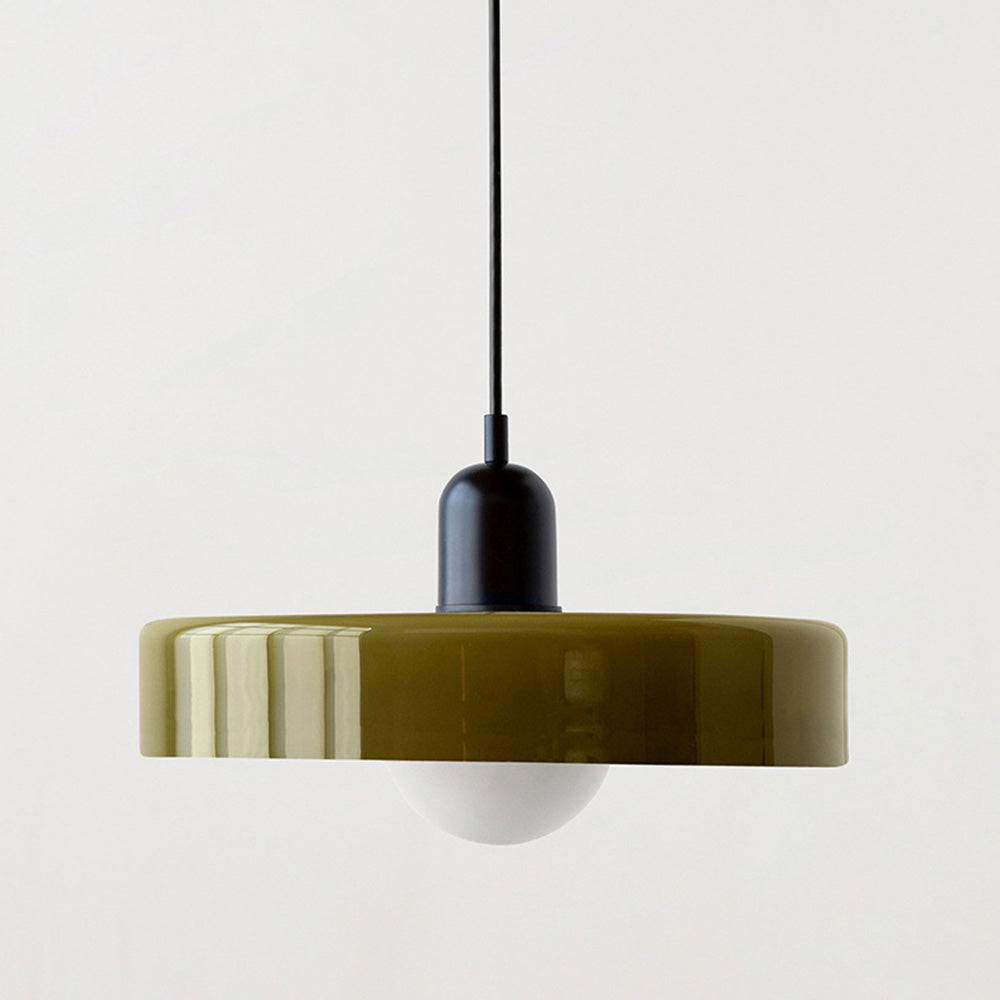 Colored Glass Pendant Lamp - BauLume | Kalsten