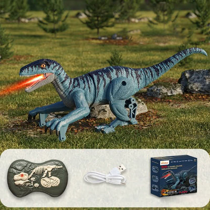 Skanto | RoarBot RC Dino – Remote Controlled Dinosaur with Light, Sound & Fog