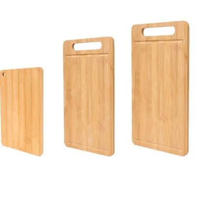Premium Bamboo Chopping Board Set