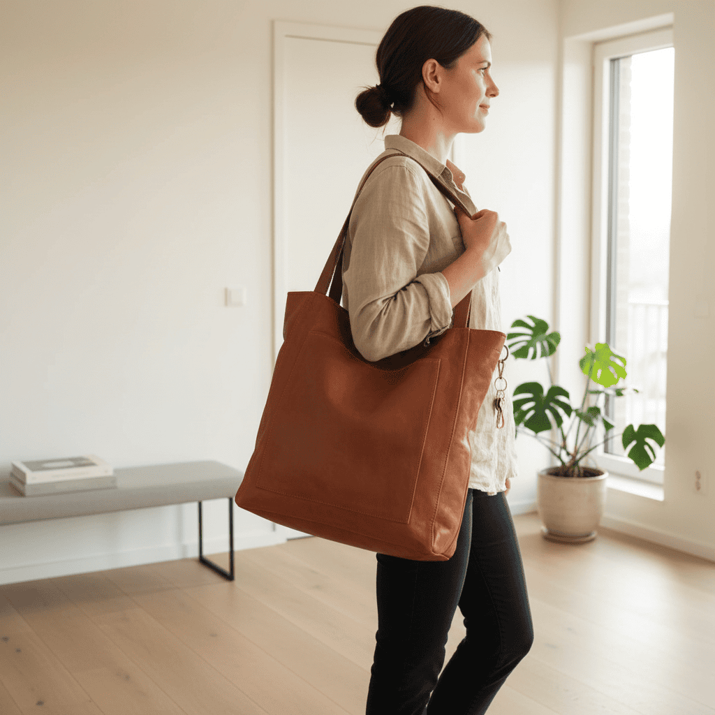 Kalsten | Durable Shoulder Bag Made of Soft Genuine Leather