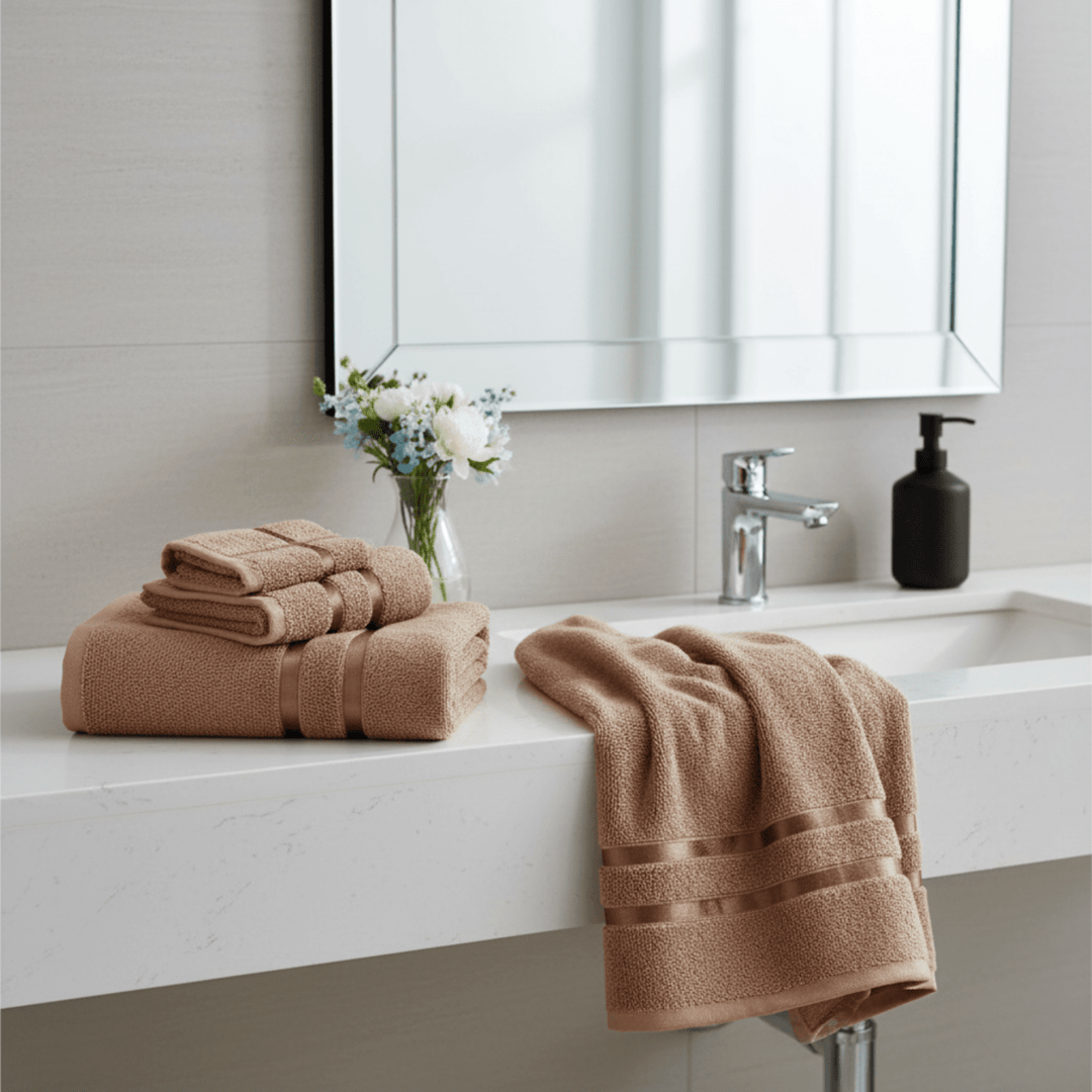 Kalsten | Elenora Casa Towels | Soft, Light & Highly Absorbent | Premium Cotton | Elegant Hand & Face Towels for Stylish Care