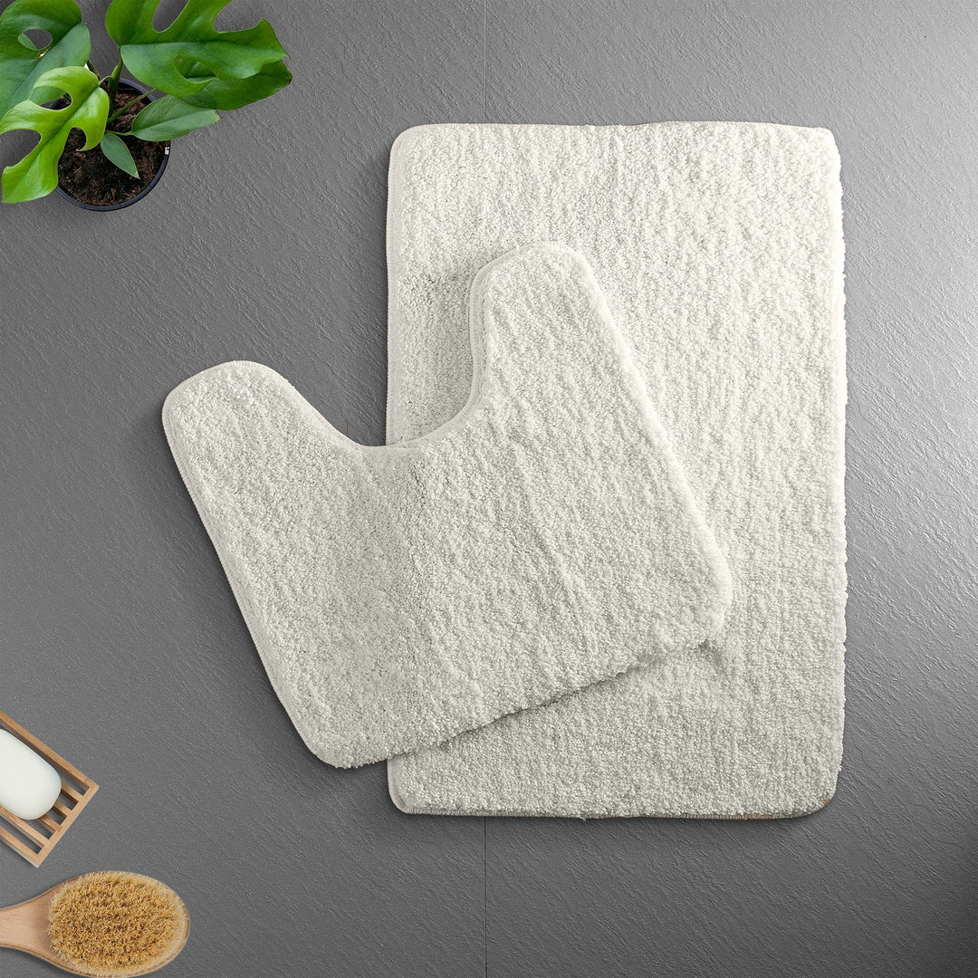 Kalsten | PlushHaven Bath Mat – Ultra Soft Microfiber Non-Slip Mat with Quick Water Absorption