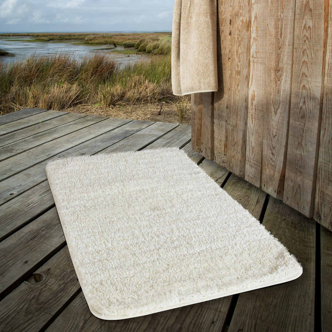 Kalsten | PlushHaven Bath Mat – Ultra Soft Microfiber Non-Slip Mat with Quick Water Absorption