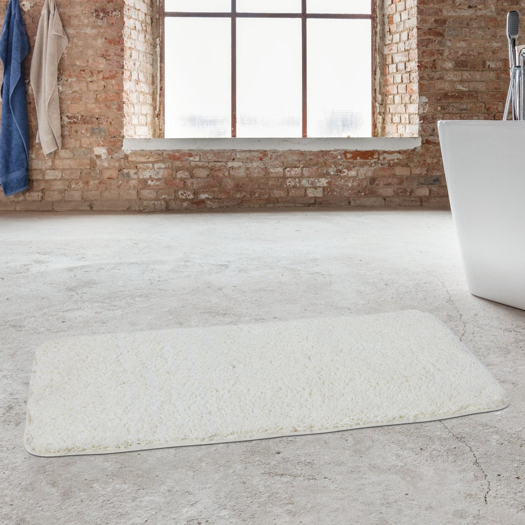 Kalsten | PlushHaven Bath Mat – Ultra Soft Microfiber Non-Slip Mat with Quick Water Absorption