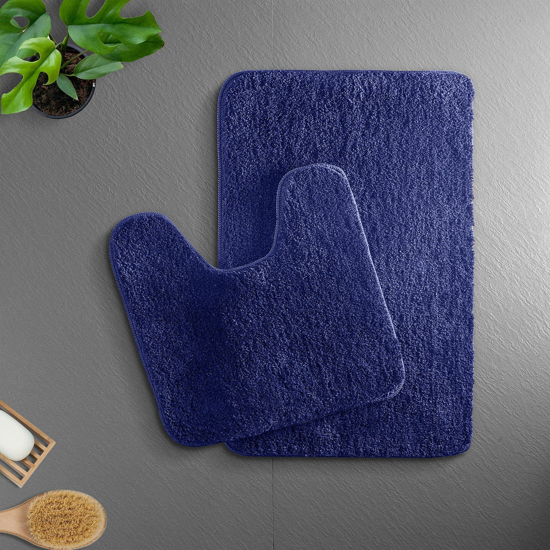 Kalsten | PlushHaven Bath Mat – Ultra Soft Microfiber Non-Slip Mat with Quick Water Absorption
