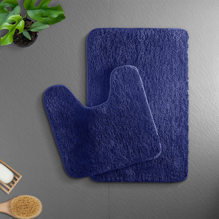 Kalsten | PlushHaven Bath Mat – Ultra Soft Microfiber Non-Slip Mat with Quick Water Absorption