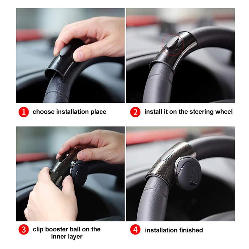BowLift | Ergonomic Steering Wheel Spinner Knob for a Smooth Driving Experience