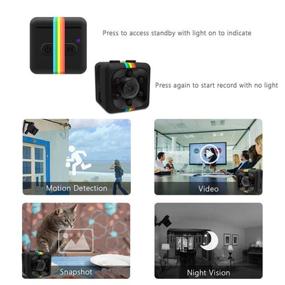 Skanto | Mi Kamera HD 1080P Mini Camera Sensor Night Vision Camcorder Micro Video Camera DVR DV Motion Recorder Camcorder SQ 11