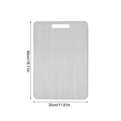 Skanto | Stainless Steel Cutting Board for Professional & Home Chefs