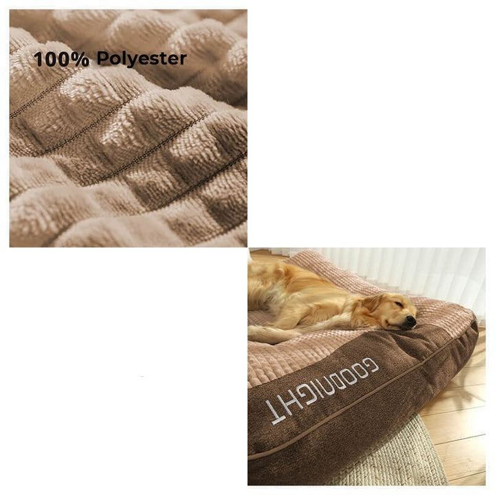Large Orthopaedic Dog Bed with Back Support