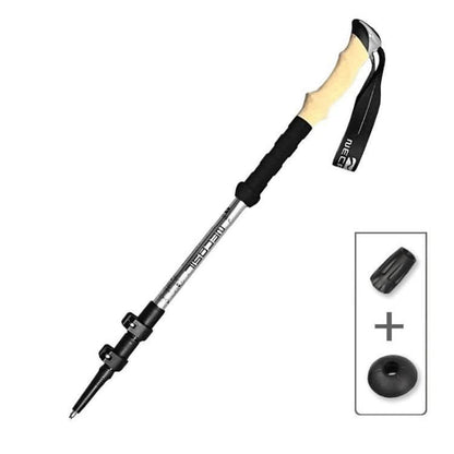 Skanto | Joint-friendly trekking poles with anti-shock system made of carbon