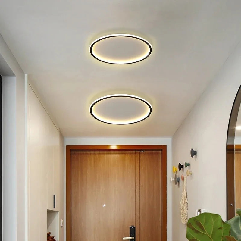 Modern LED Ceiling Light – Dimmable Indoor Lighting Fixture for Bedroom, Bathroom, Kitchen, and Corridor | Kalsten