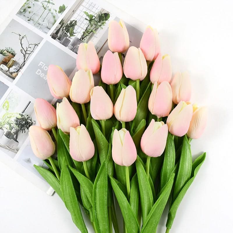 Kalsten | Artificial Tulip Bouquet with Realistic Lifelike Flowers