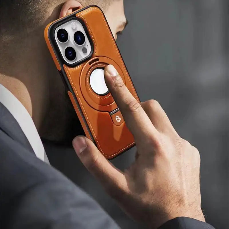Kalsten | Magnetic iPhone case with invisible ring holder