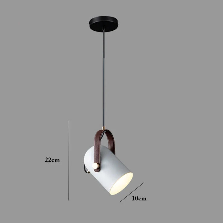 Modern Rotatable Pendant Light – Adjustable Metal Hanging Lamp for Bedroom, Living Room, Dining Room, or Kitchen | Kalsten