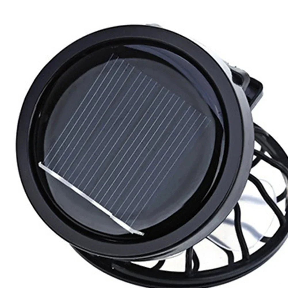 Kalsten | Solar-Ventilator SunBreeze ClipFan | Mini-Clip Fan with Solar Panel | For Outdoor Activities, Travel & Sports | Hands-Free Cooling